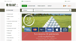 Desktop Screenshot of id-golf.net