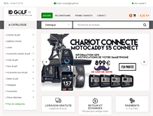 Tablet Screenshot of id-golf.net
